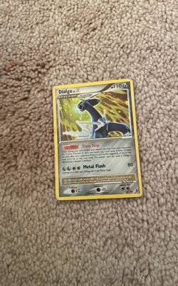 Rare Pokemon Dialga X Card