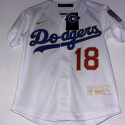 Youth kids Yamamoto Champions Dodgers Jersey 