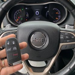 Jeep Gladiator new key fob Jeep Compass new key fob Jeep Grand Cherokee new key fob Jeep Wrangler new key fob Jeep Renegade new key fob Jeep key