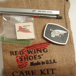 Red Wing Boots Snack Pack Burlap Tattoos Belt Buckle Pencils