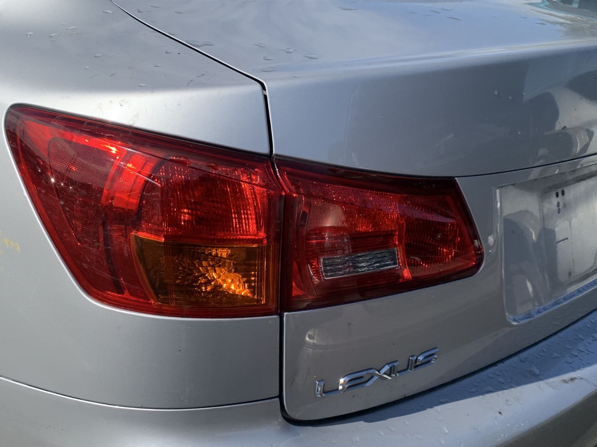 2006 2007 2008 Lexus IS 350 IS250 tail lights