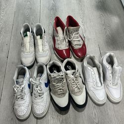 5 Pairs Of Nike Shoes All Size 12 Men’s 