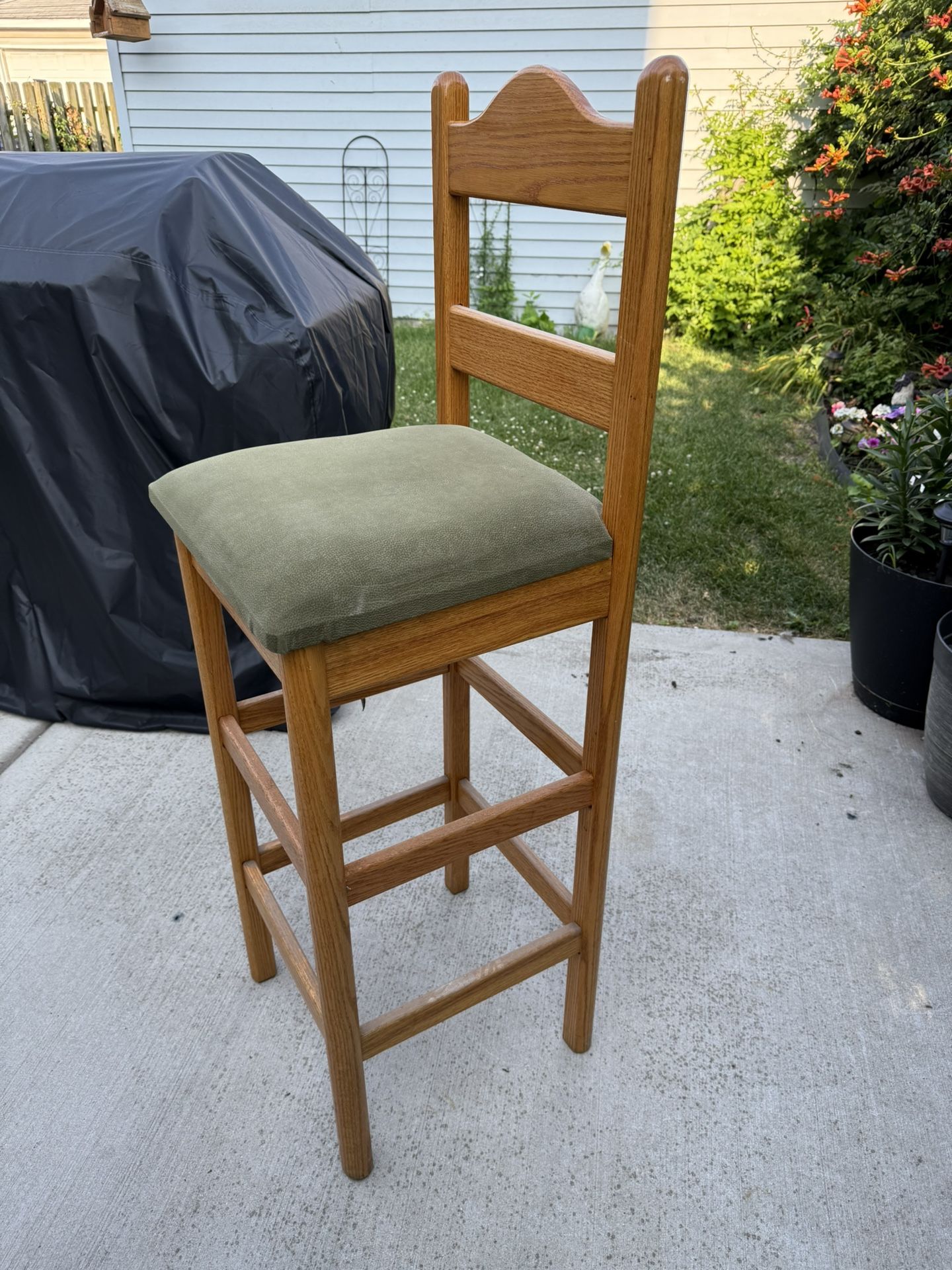 5 Handmade Wooden Bar Stool/chairs