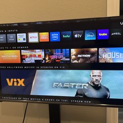 43” Vizio Smart TV with Remote