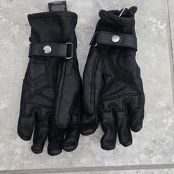Harley Davidson Leather Gloves (Women S)