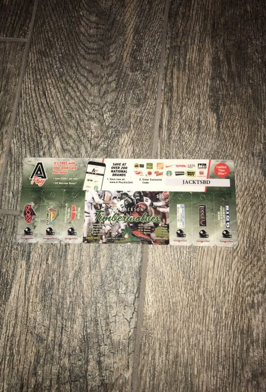 Discount Coupon Gold Card