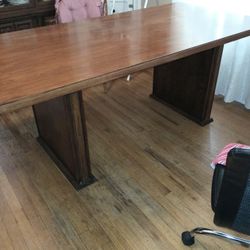 All Wood Dining Table
