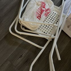 White IKEA-style Chair