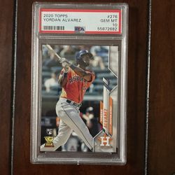 2020 Topps Yordan Alvarez [Rookie] #276