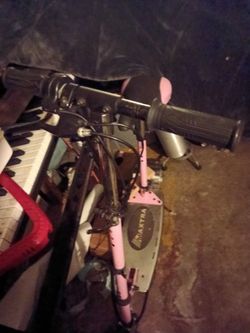 Maxtra E-scooter pink