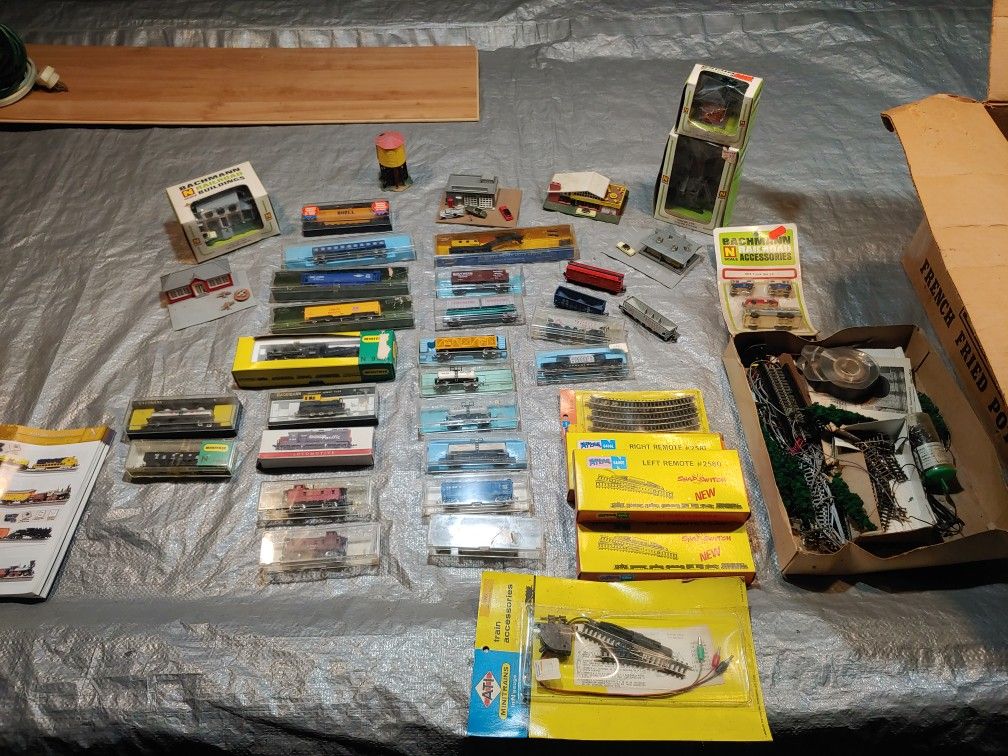 N Scale Vintage Train collection