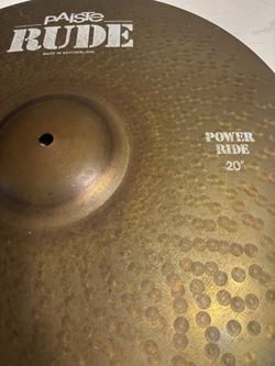 Paiste Rude Power Ride