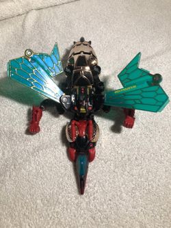 Vintage 1997 transformers waspinator deluxe transmetals predacon beast wars