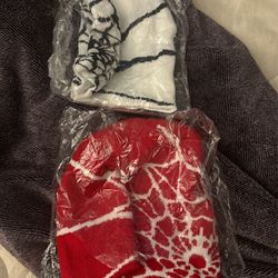 Spiderweb  Print  Beanies 