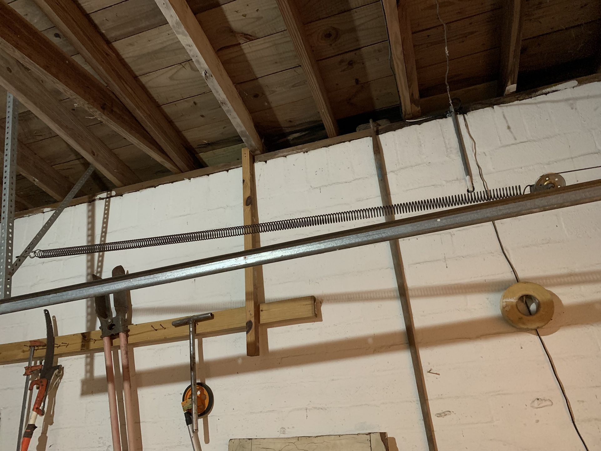 Garage Door Spring Replace And Adjustment