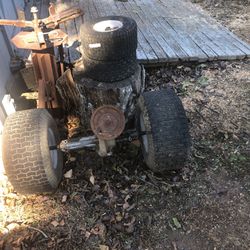Transaxle Out Of A Troy Built Riding Mower Will Fit Most MTD  Built Mowers 