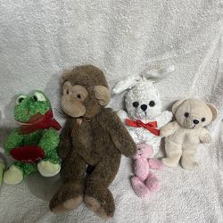 Vintage plush lot