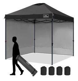 Kampkeeper Pop-Up Canopy Tent with Sidewalls 10x10