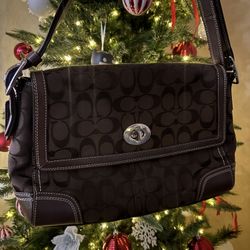 Vintage Coach Hampton Bag