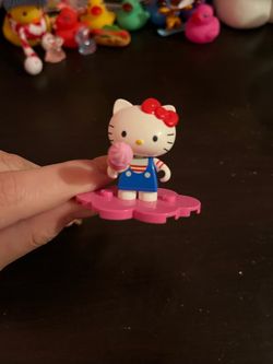 Hello kitty lego figure