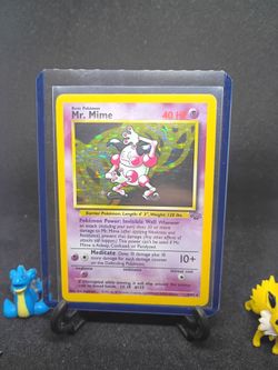 Pokemon 1999 mr mime holo jungle lp