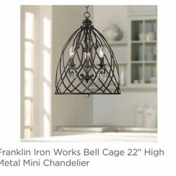 Iron Chandelier 
