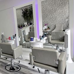 Sillas de Peluquería Luxury Plateadas – Como Nuevas