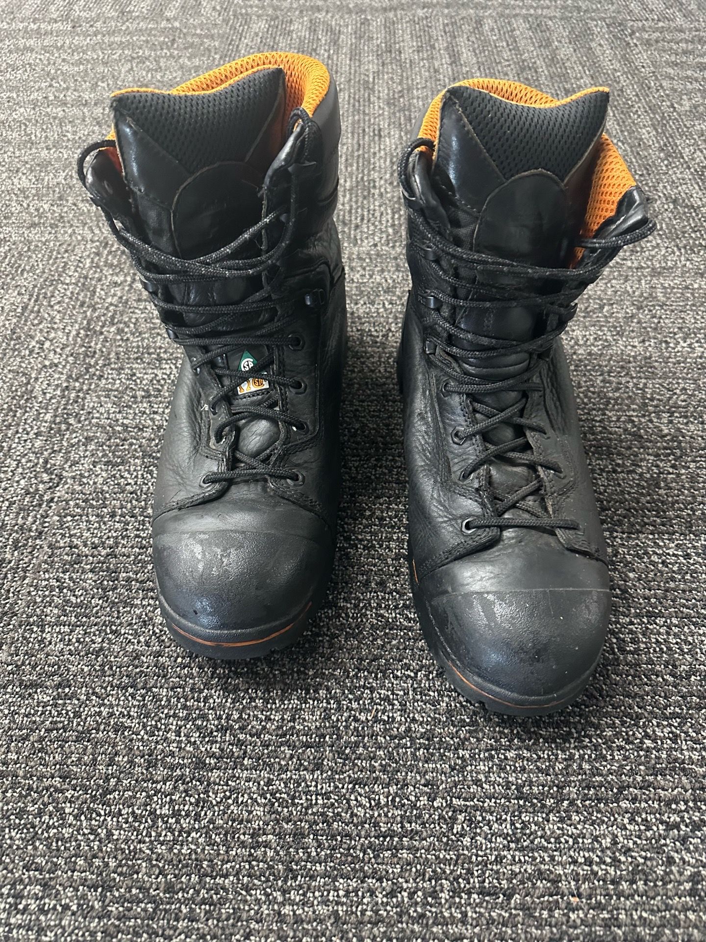 TIMBERLAND PRO 8" Work Boots ENDURANCE Steel Toe Anti-Fatigue 13 US Men's Size