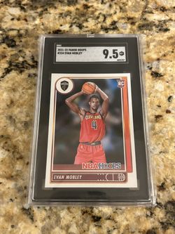 Evan Mobley rookie card SGC 9.5