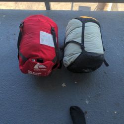 Two Cold Weather Sleeping Bags