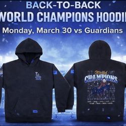 2026 Back to Back Dodgers sweater Giveaway