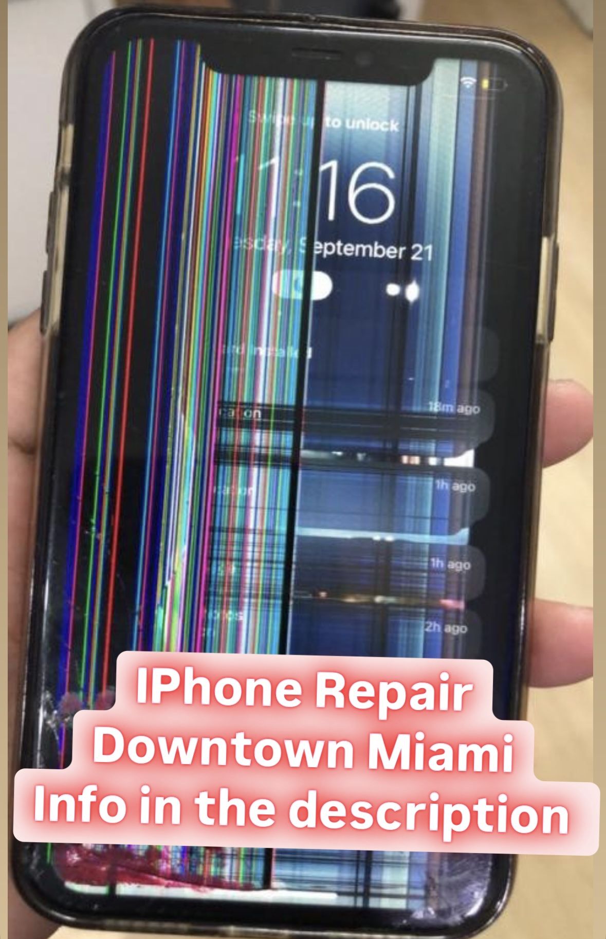 iPhone Cracked Screen Fix
