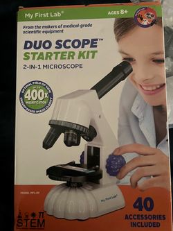 My First Lab Duo Scope Starter Kit Microscope