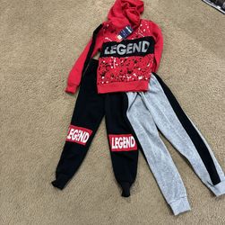Lil Boys 3 Pc Outfit Size 6