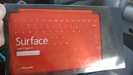 Microsoft surface type cover 2 with backlight