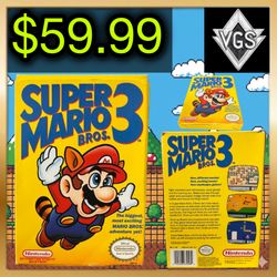 *RETRO* Super Mario Bros. 3 — NES — 1990