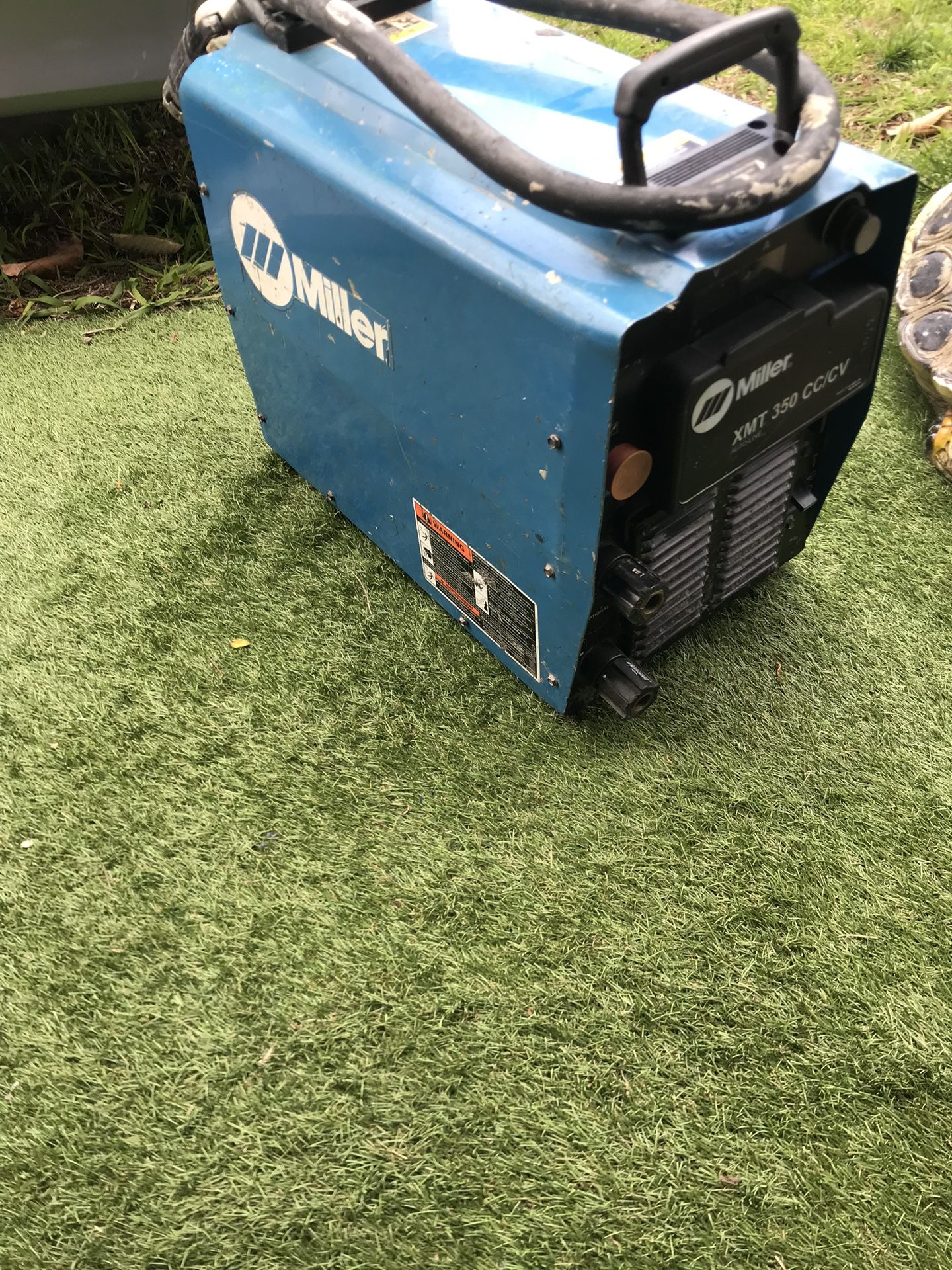 Miller Xmt 350 Cc/cv Welder Welding Machine Great Condition