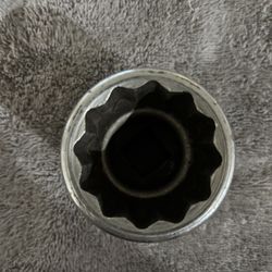 Snap-On 1 11-16” Socket And Blue Point Open Ended Wrench