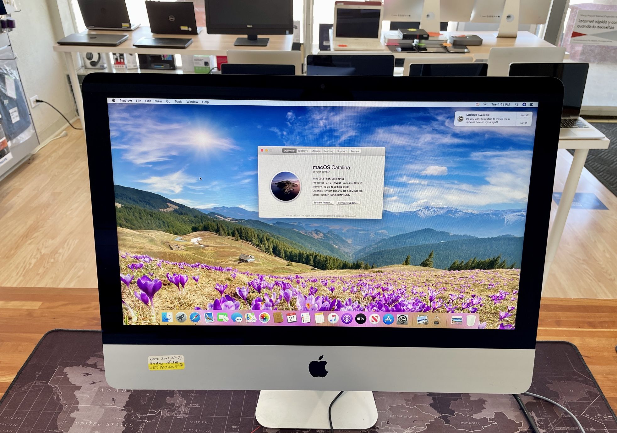 Apple Imac Core i7 16GB RAM 1TB SOLID STATE DRIVE