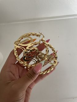 Custom  Hoop Earrings. (message me For Info)