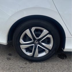 Honda Civic Stock Tires And Plate
