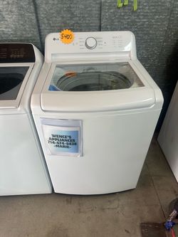 Lg top load washer with agitator