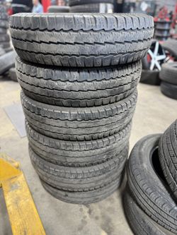 6 215/85lt16 Continental Used 