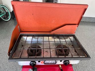 Hi-Tech 2-Burner Portable Gas Stove - $35