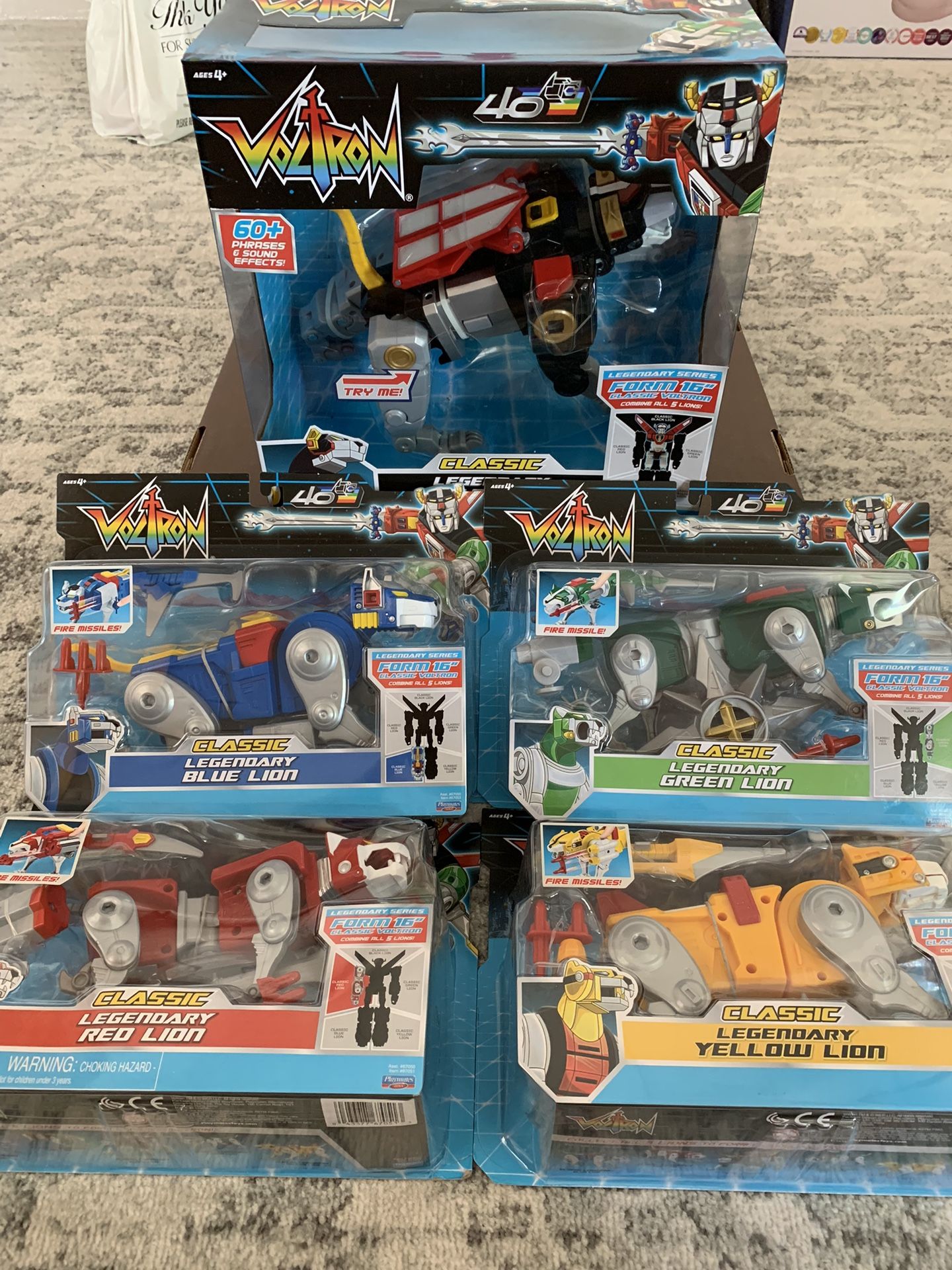 40th Anniversary Voltron Complete Set,All Products : American Fashion Style Bags On Sale