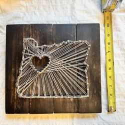 Rustic ♥️ Oregon Wall Art