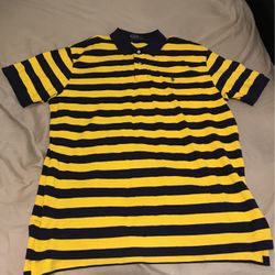 Striped Ralph Lauren Polo Shirt Size Xl 