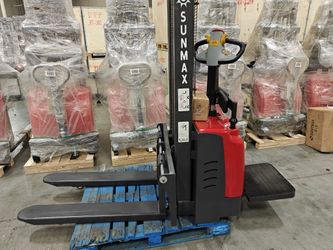 3M Electric Pallet Stacker | 3300 lbs Capacity, 118″ Lifting Height & Advanced Safety PS3300FE