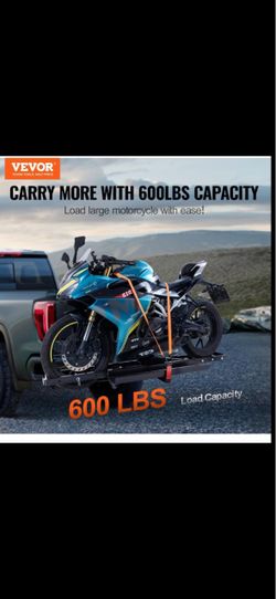 Brand new in the box motorcycle e-bike bile hitch carrier w/ ramp