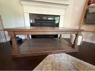 Large Wood Coffee Table